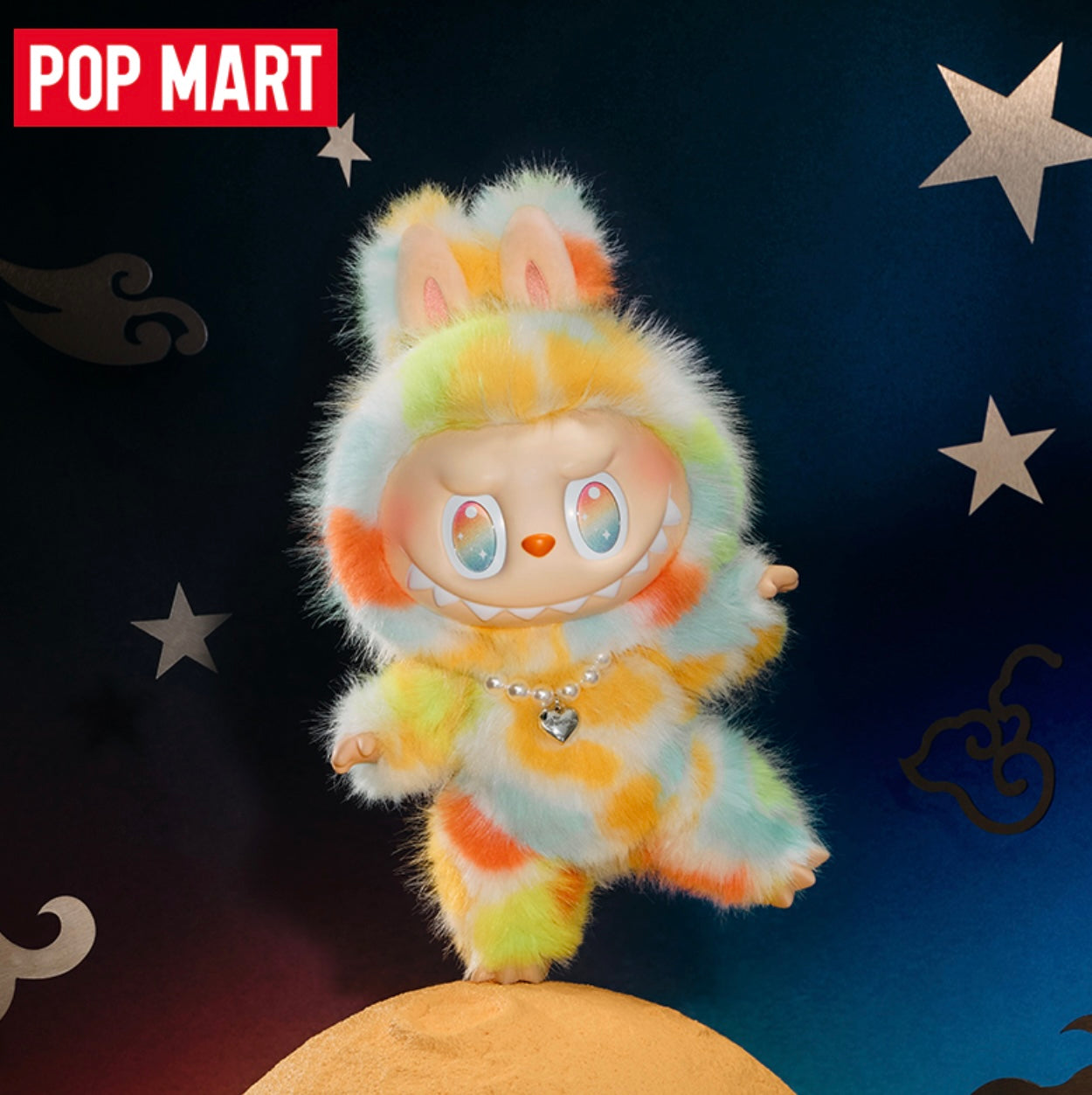 THE MONSTERS Big into Energy Series - ROCK THE UNIVERSE VINPL PLUSH DOLL