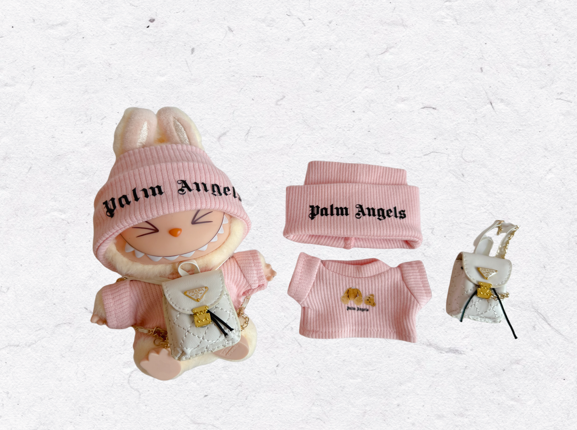 labubu palm angels outfit