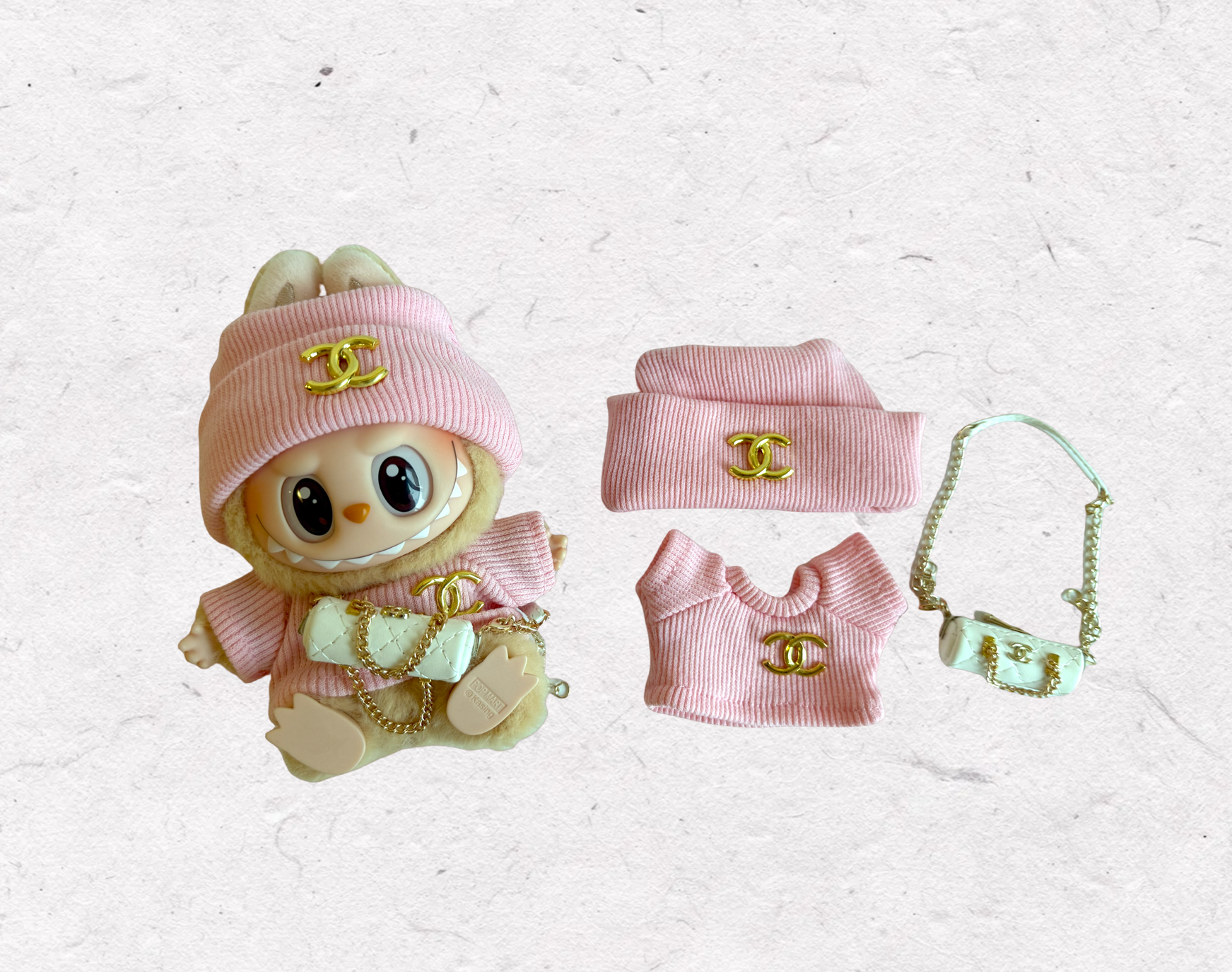 labubu chanel outfit