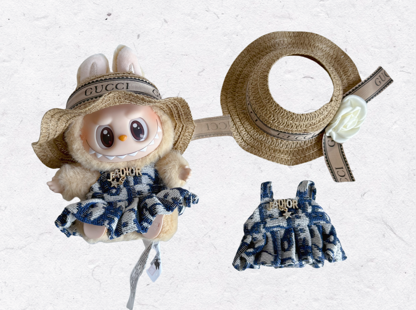 labubu DIOR outfit
