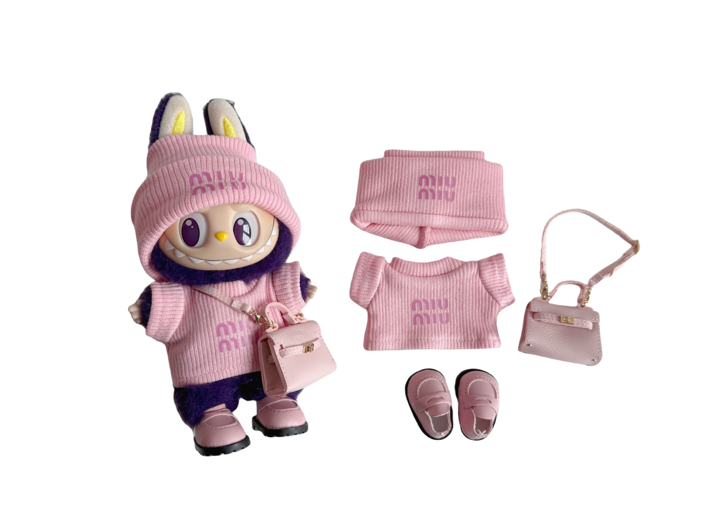 labubu miumiu outfit