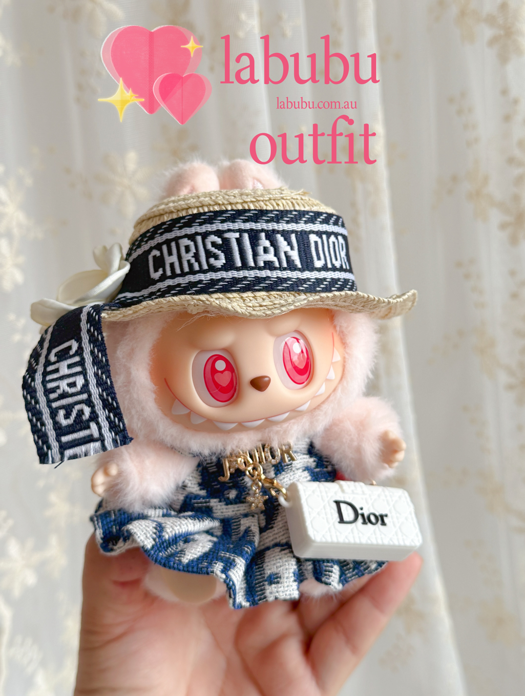 labubu DIOR outfit