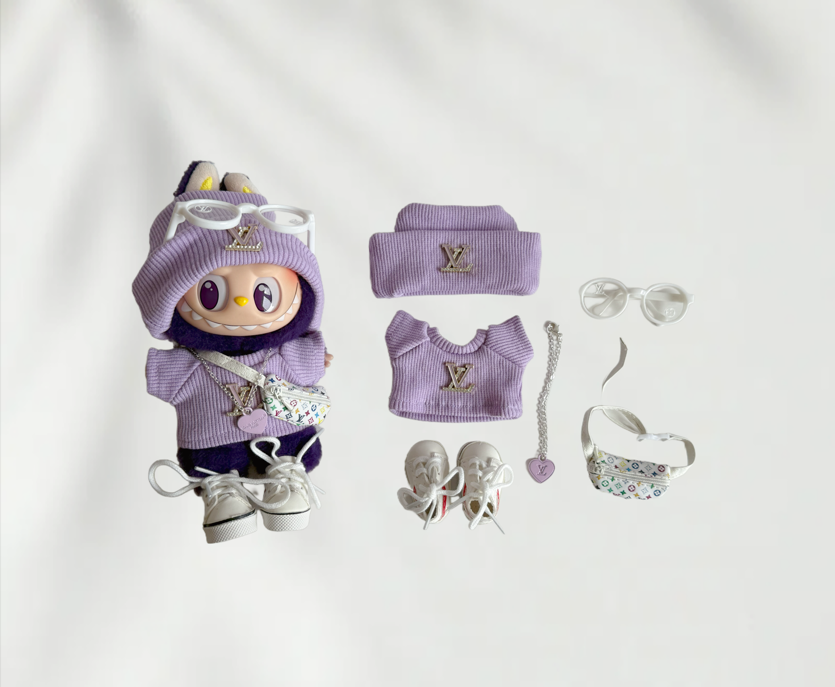 labubu lv outfit
