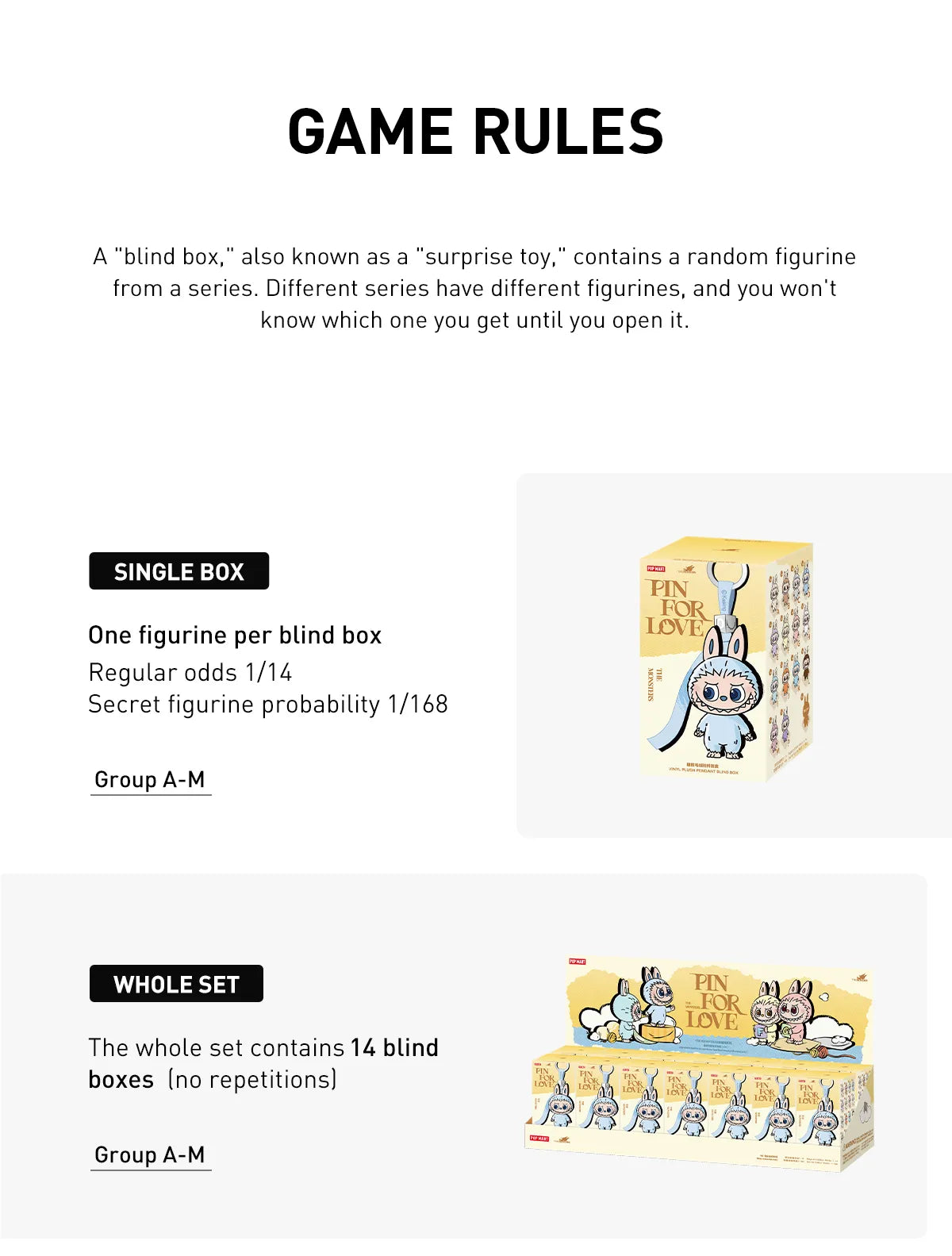 PIN FOR LOVE SERIES - LETTER PENDANT BLIND BOX (A-M)