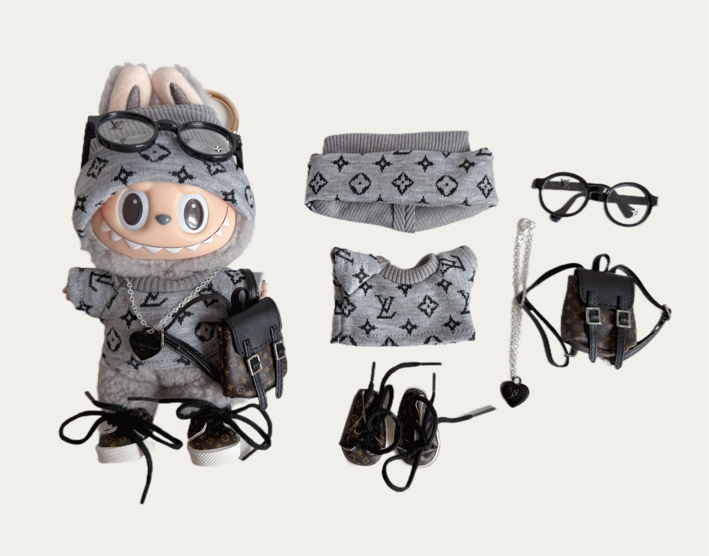 labubu lv outfit