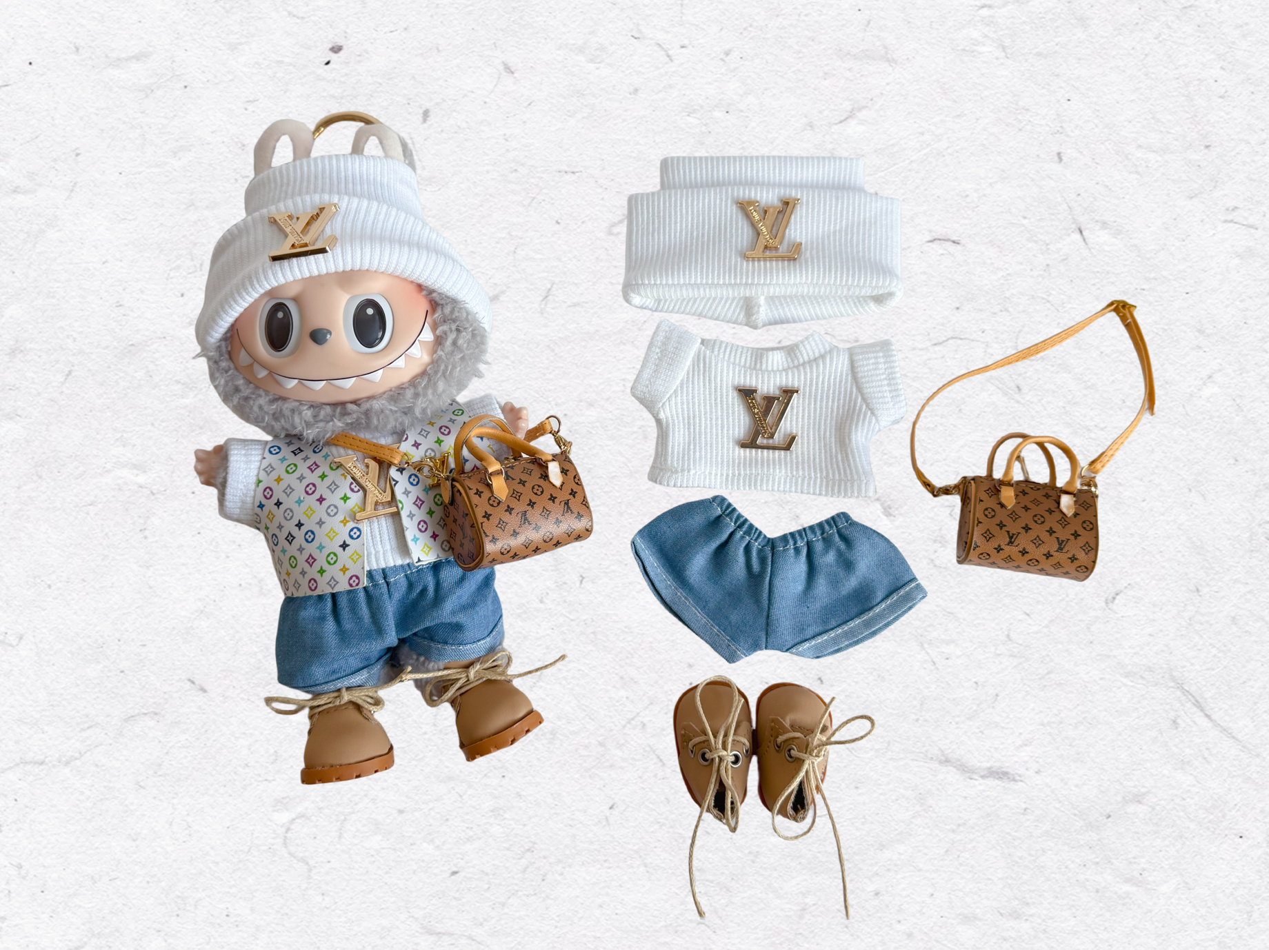 labubu LV outfit