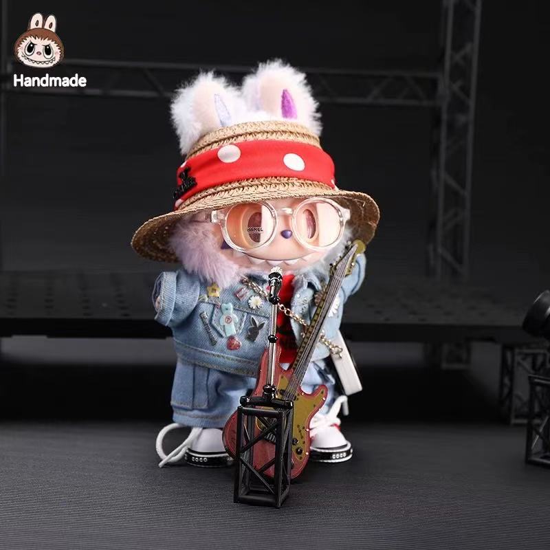 G-Dragon inspired Labubu fashion outfit