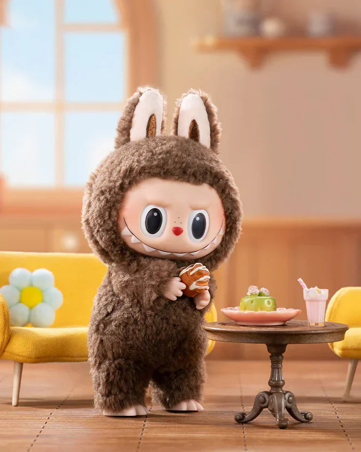 POP MART The Monsters Labubu Exciting Macaron Series Secret 'Chestnut Cocoa'