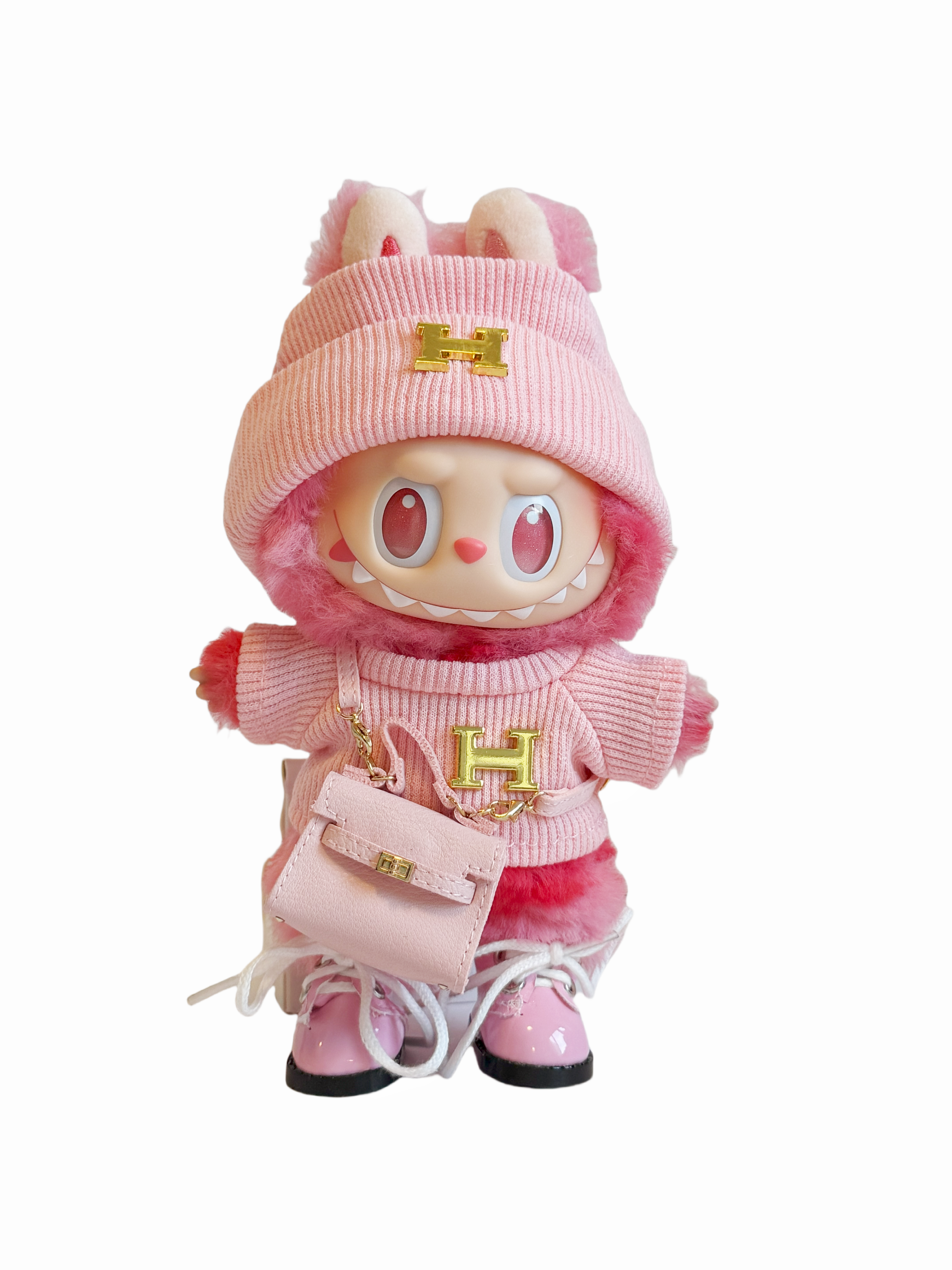 Labubu Hermès outfit