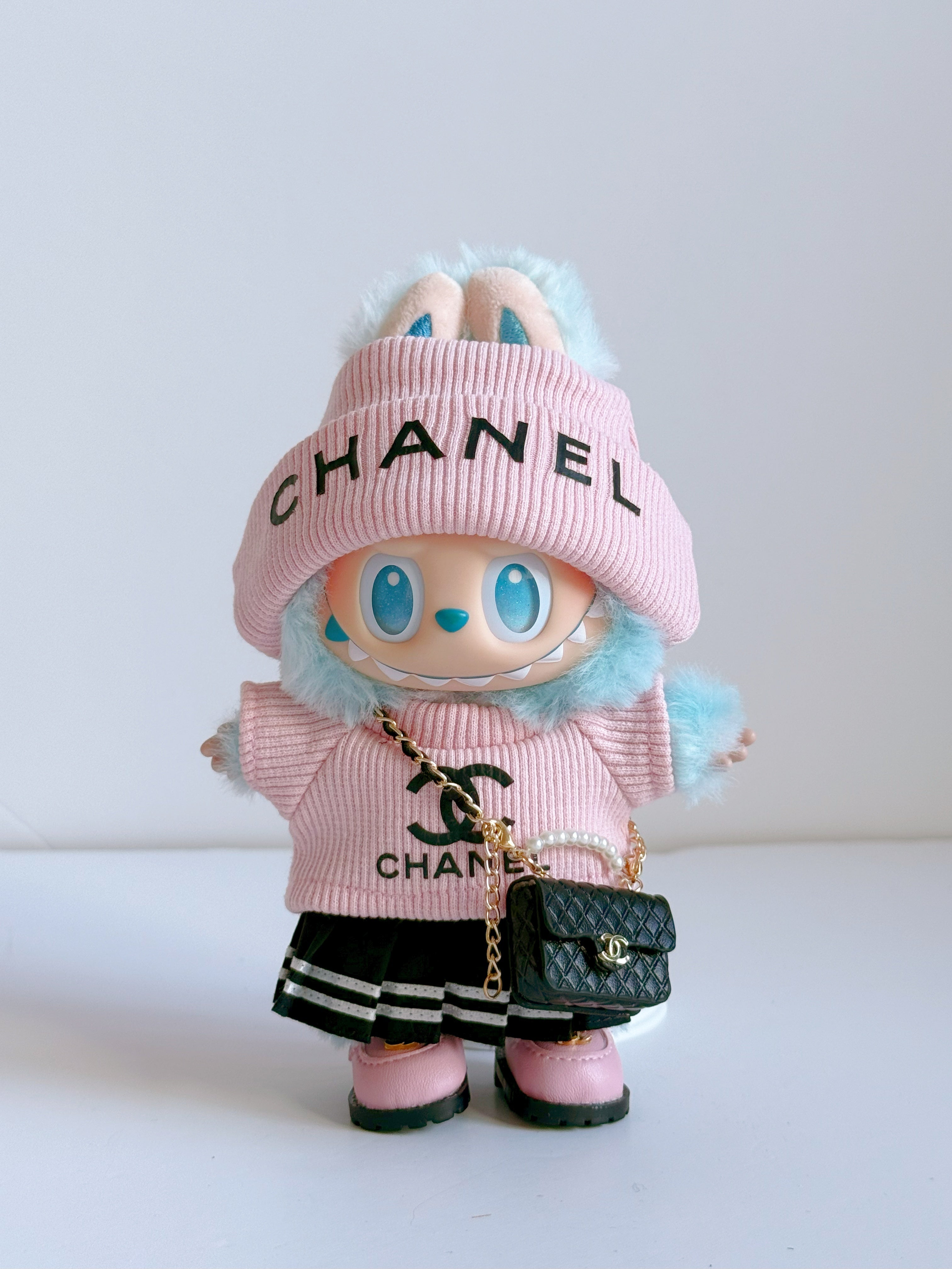 labubu chanel outfit