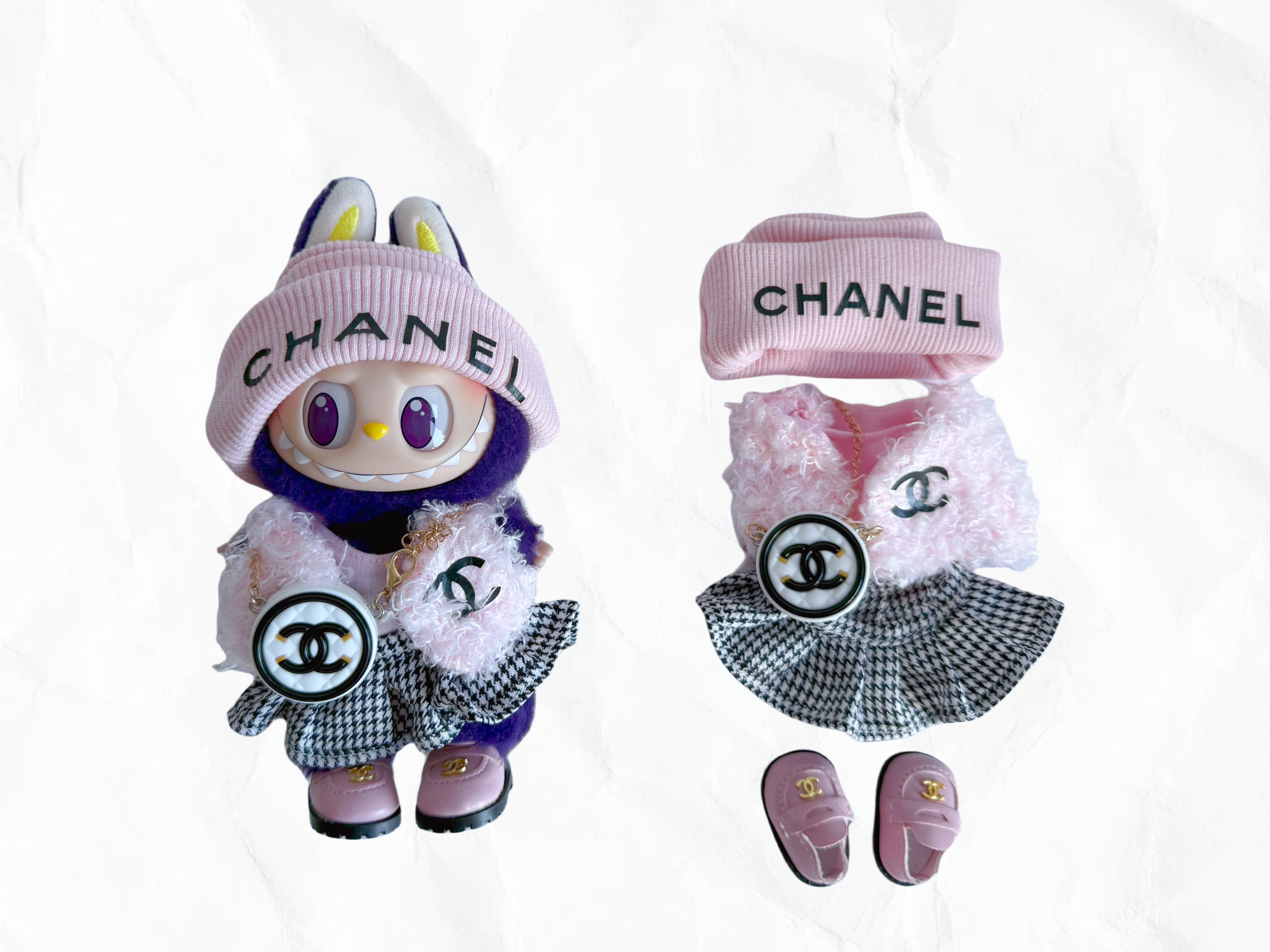 labubu chanel outfit