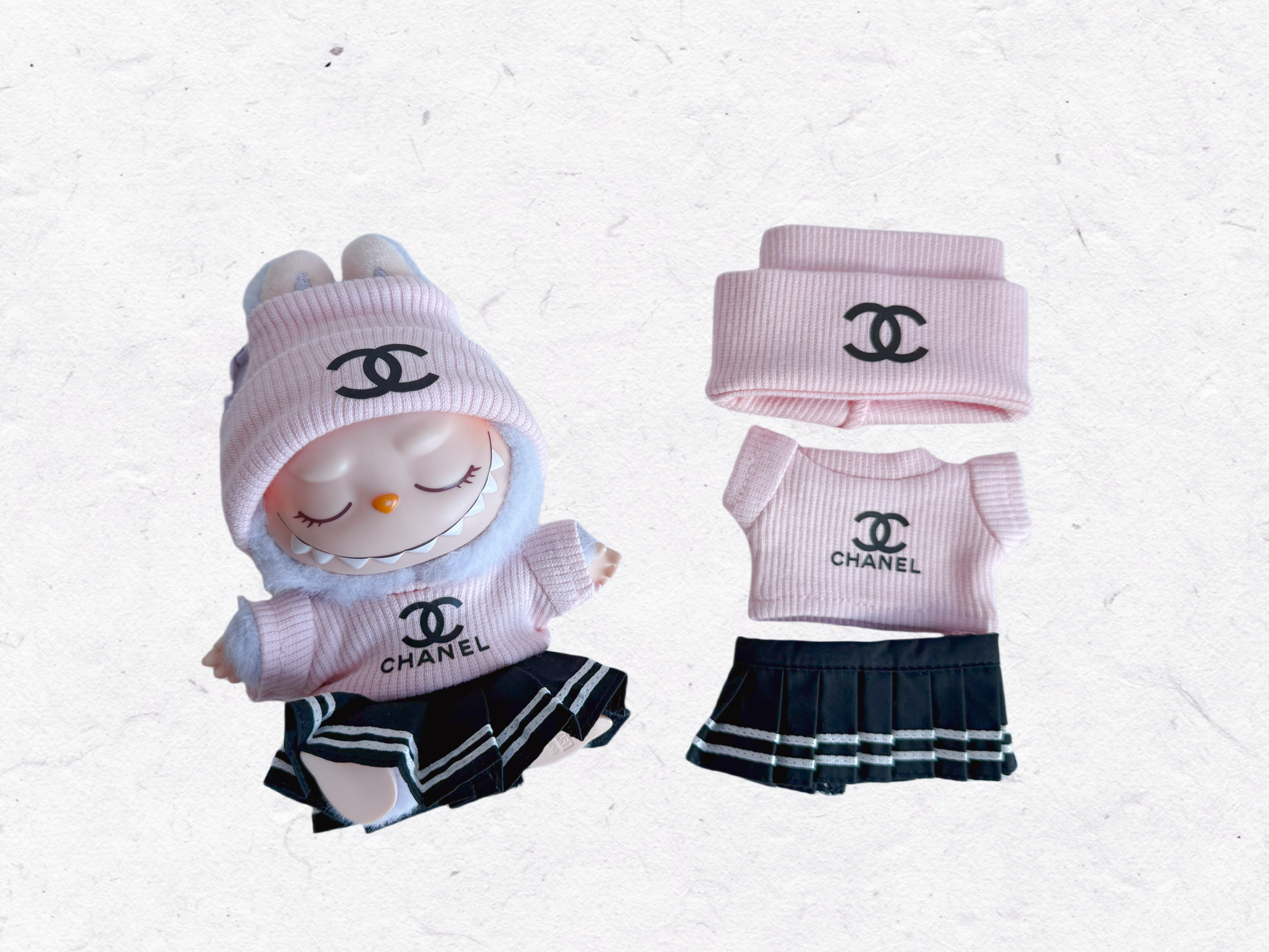 labubu chanel outfit