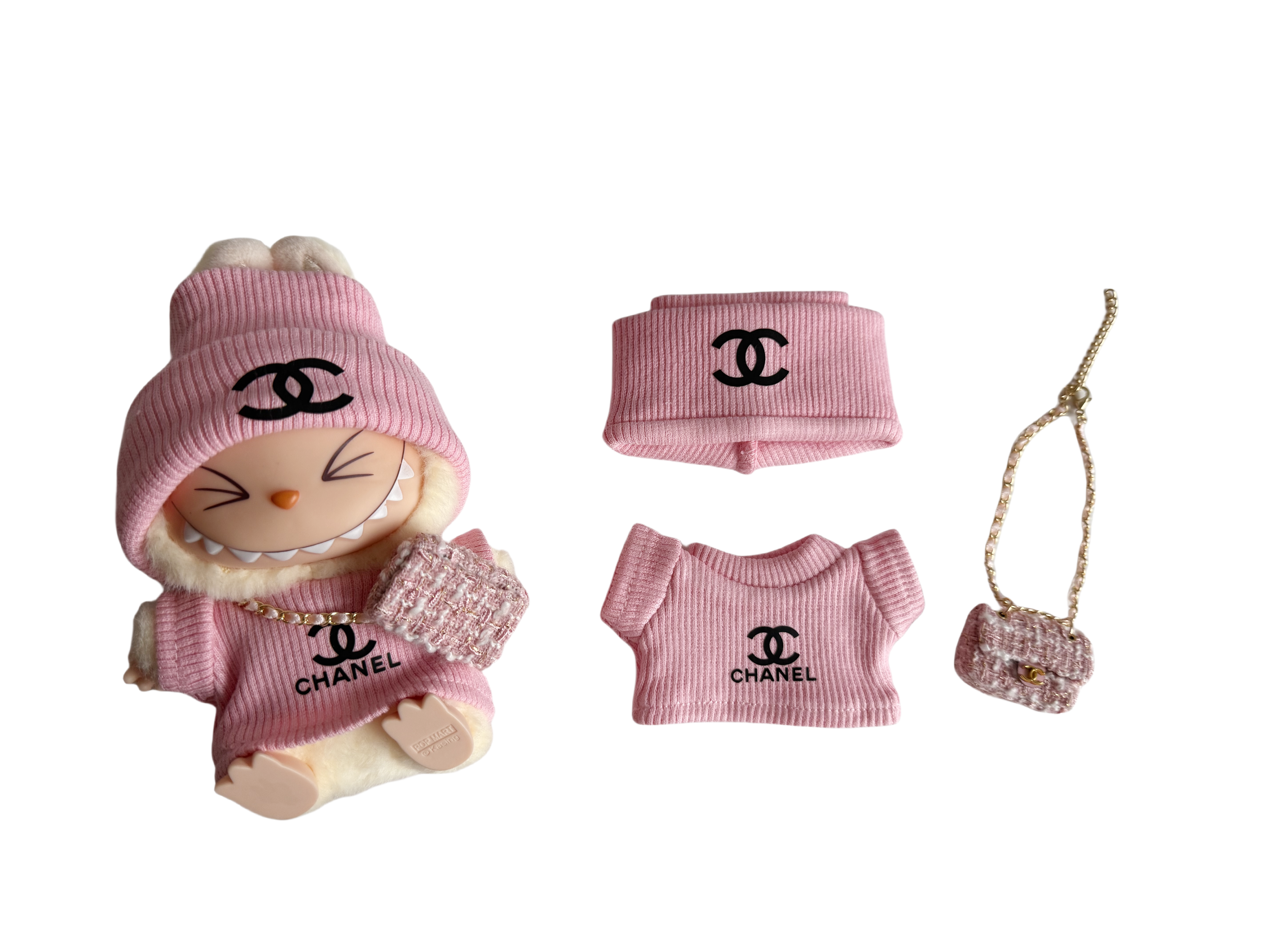 labubu chanel outfit