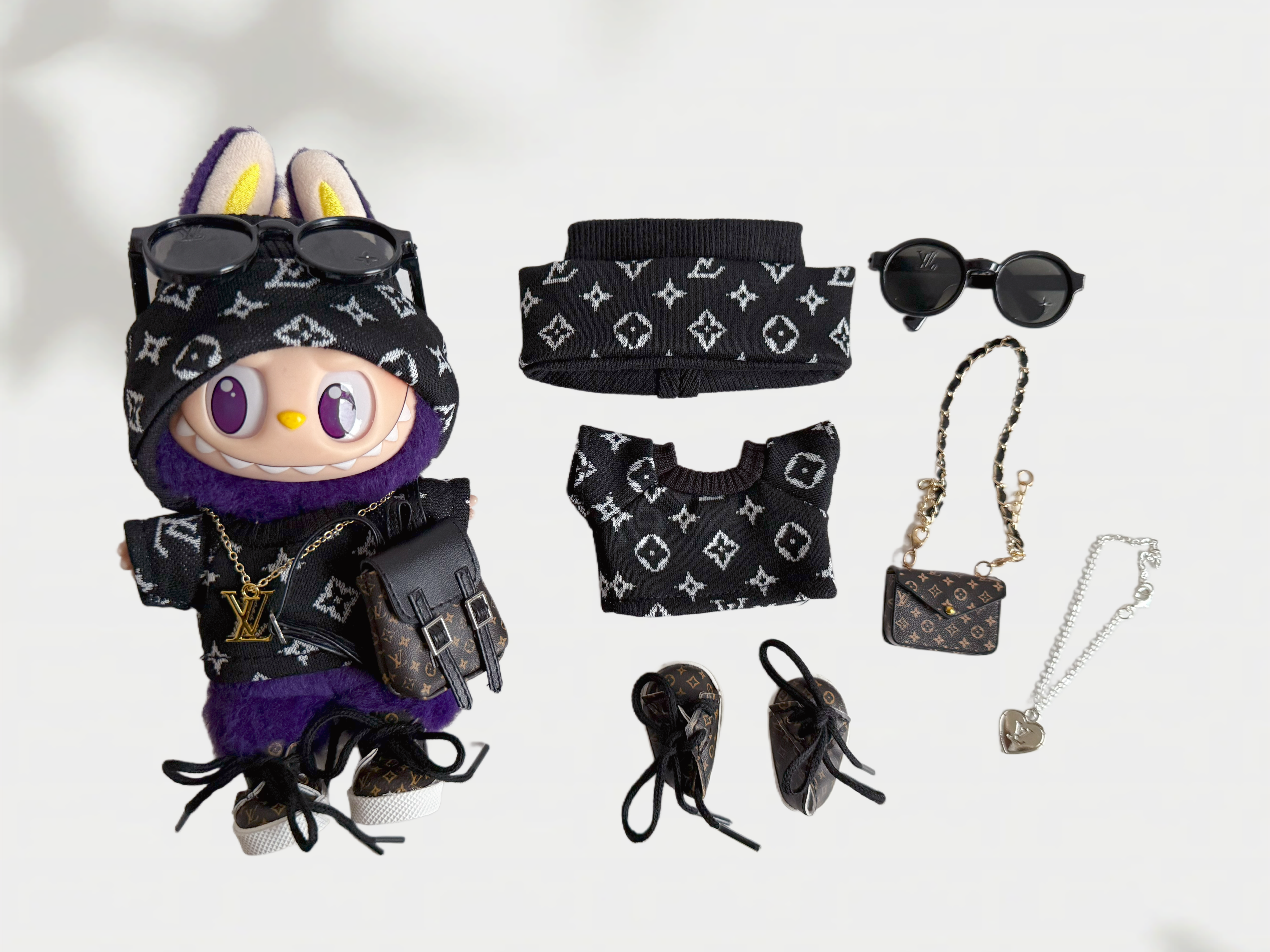 labubu lv outfit