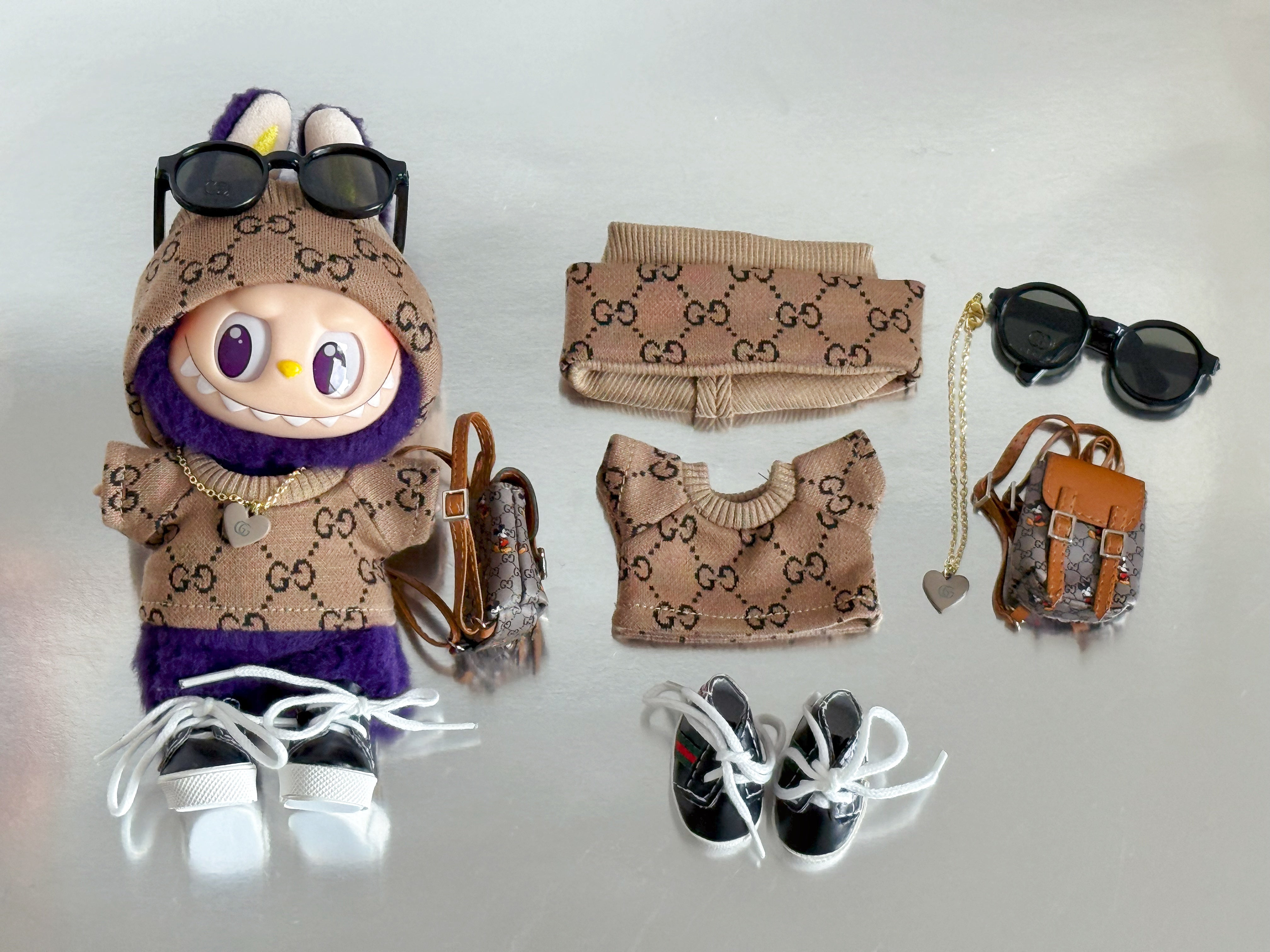 labubu CUCCI outfit