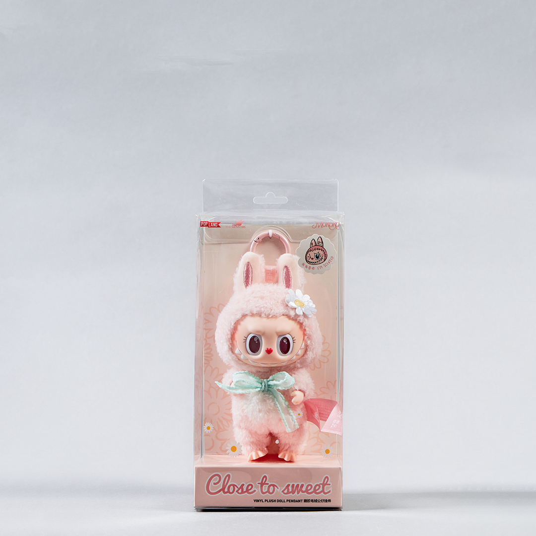 Pop Mart  Mokoko Close to Sweet Vinyl Plush Doll Pendant Keychain