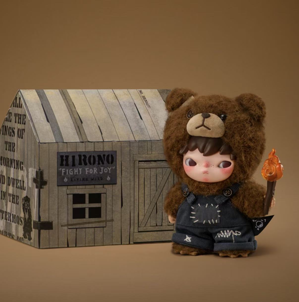 Hirono Living Wild-Fight for Joy Plush Doll