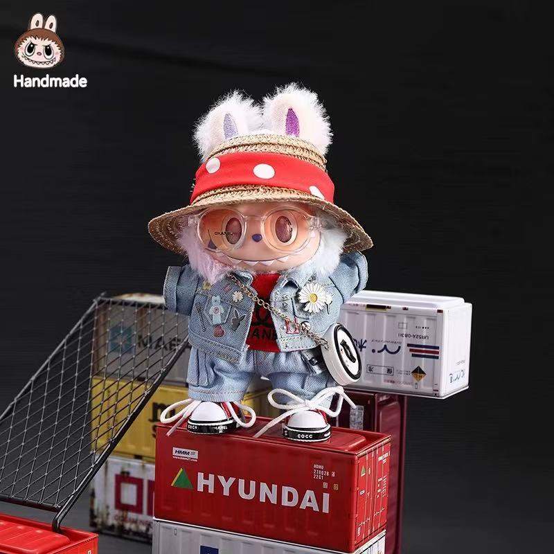 G-Dragon inspired Labubu fashion outfit