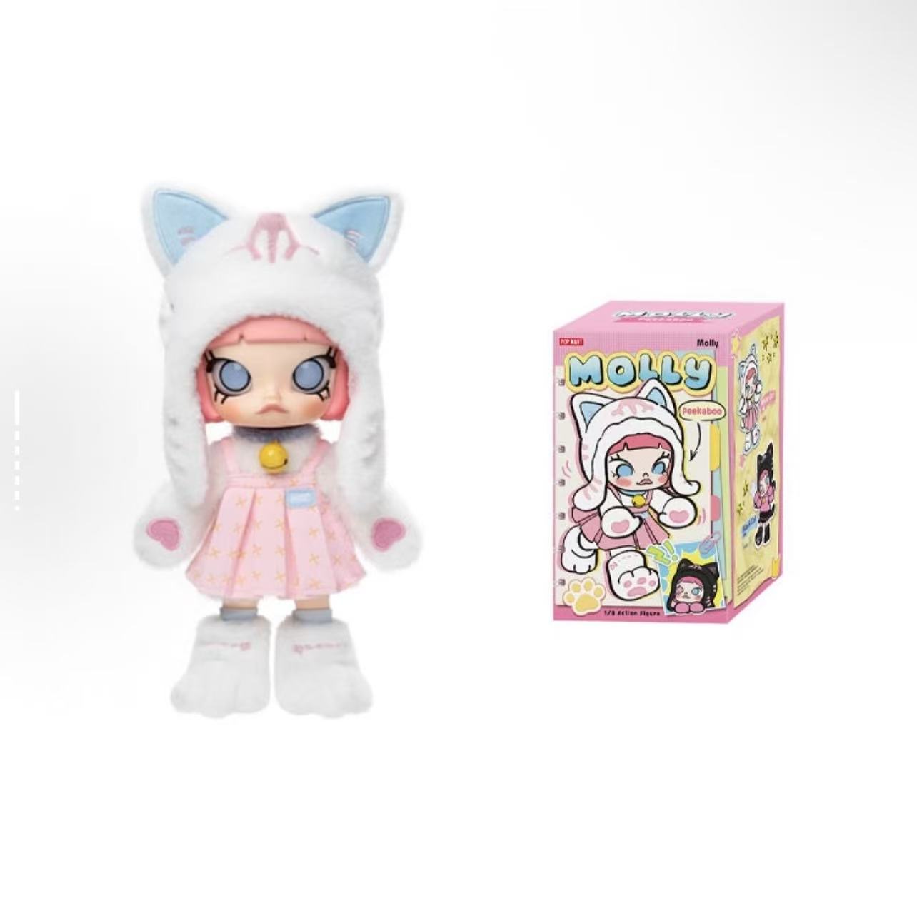 Molly Peekaboo 1/8 Action Figure White Cat Regular Figure