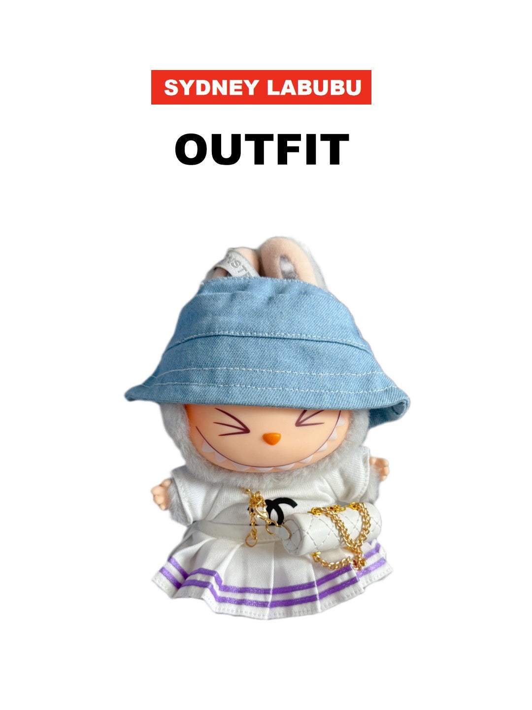 labubu chanel outfit