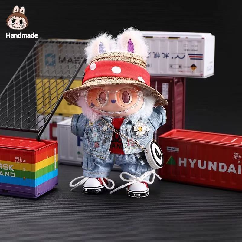 G-Dragon inspired Labubu fashion outfit