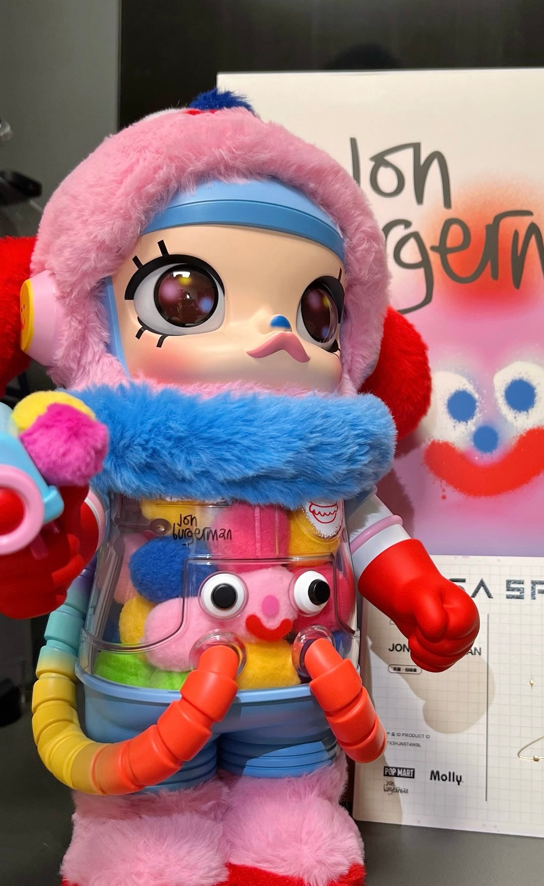 400% Mega space molly Jon Burgerman