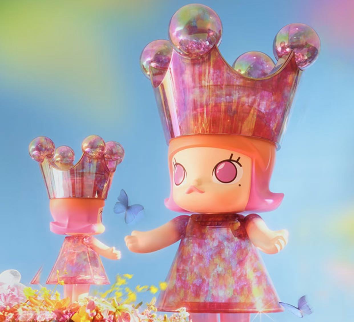 POP MART MEGA ROYAL MOLLY 400% MIKA NINAGAWA