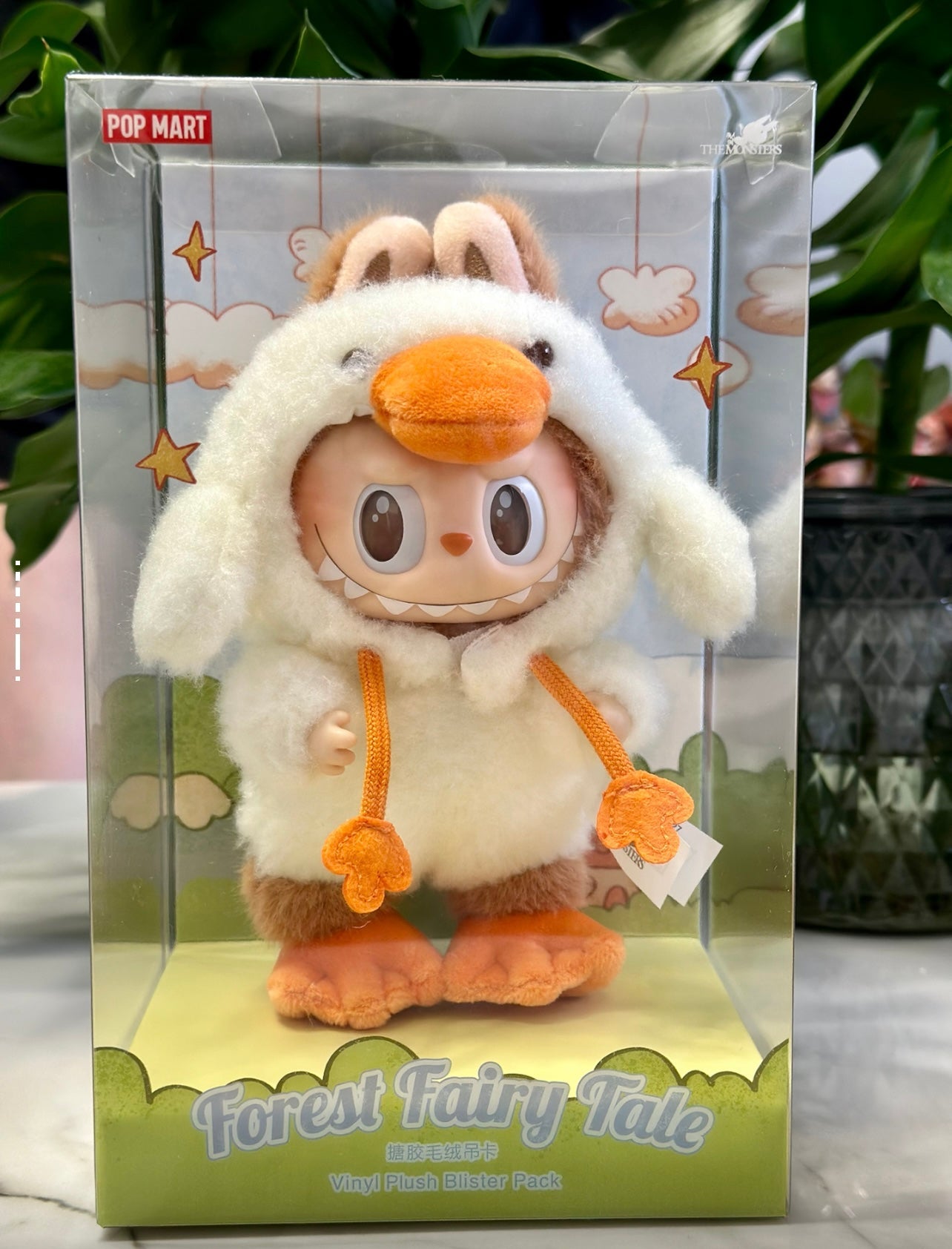 POP MART THE MONSTERS LABUBU Forest Fairy Tale Series Duck Vinyl Plush Pendant