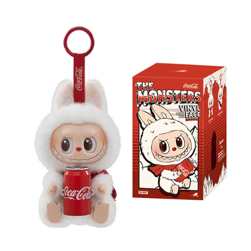 POP MART THE MONSTERS COCA-COLA Series Vinyl Face Plush Pendant Blind Box