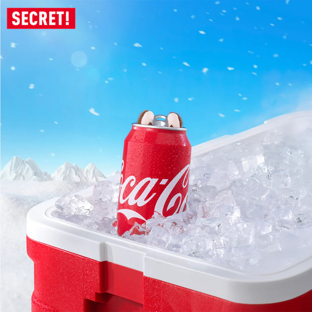 POP MART THE MONSTERS COCA-COLA Series Vinyl Face Plush Pendant Blind Box